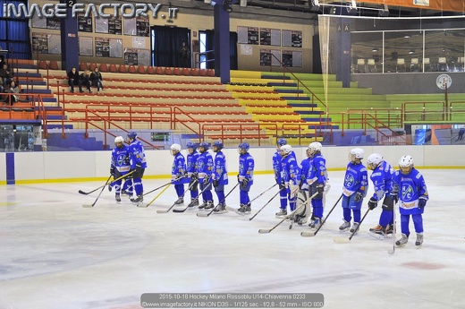 2015-10-18 Hockey Milano Rossoblu U14-Chiavenna 0233